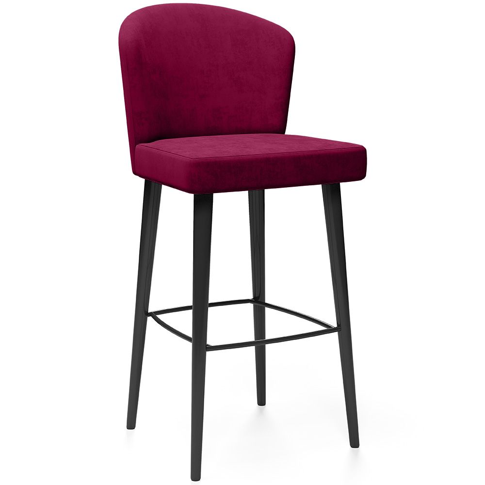 Barhocker mit Samtbezug - Modernes und Premium-Design für Restaurants, Hotels und Haushalte - Velvet Icon image 8