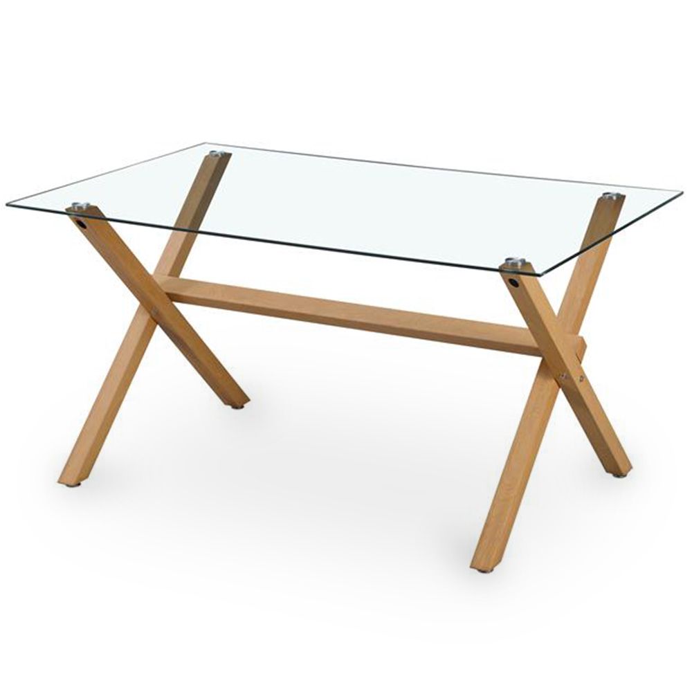 Rechteckiger Esstisch - Skandinavisches Design - 6 Personen - Tesfa image 8