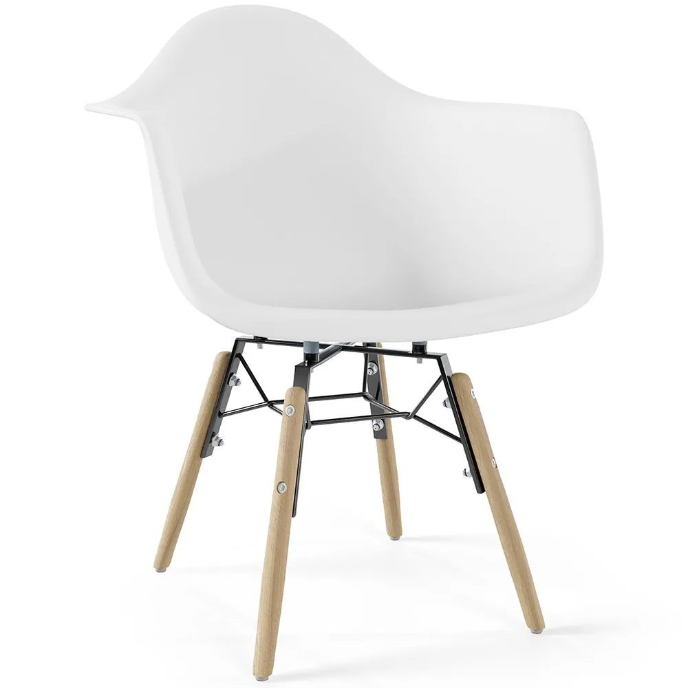 Kinderstuhl im Skandinavischen Design - Holzbeine - Nordika image 8
