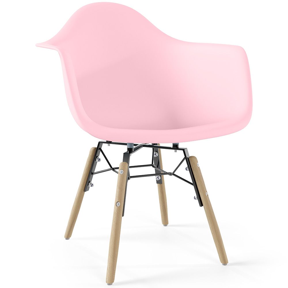 Kinderstuhl im Skandinavischen Design - Holzbeine - Nordika image 8