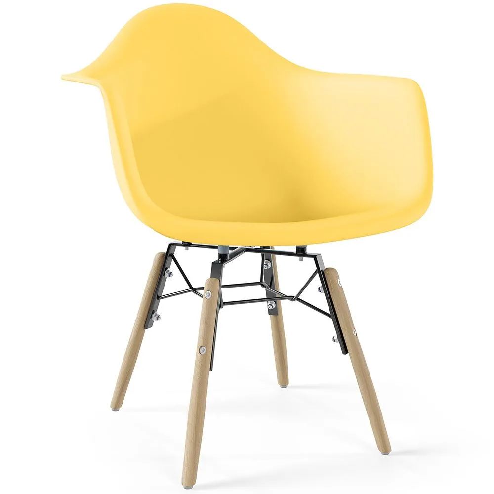 Kinderstuhl im Skandinavischen Design - Holzbeine - Nordika image 8