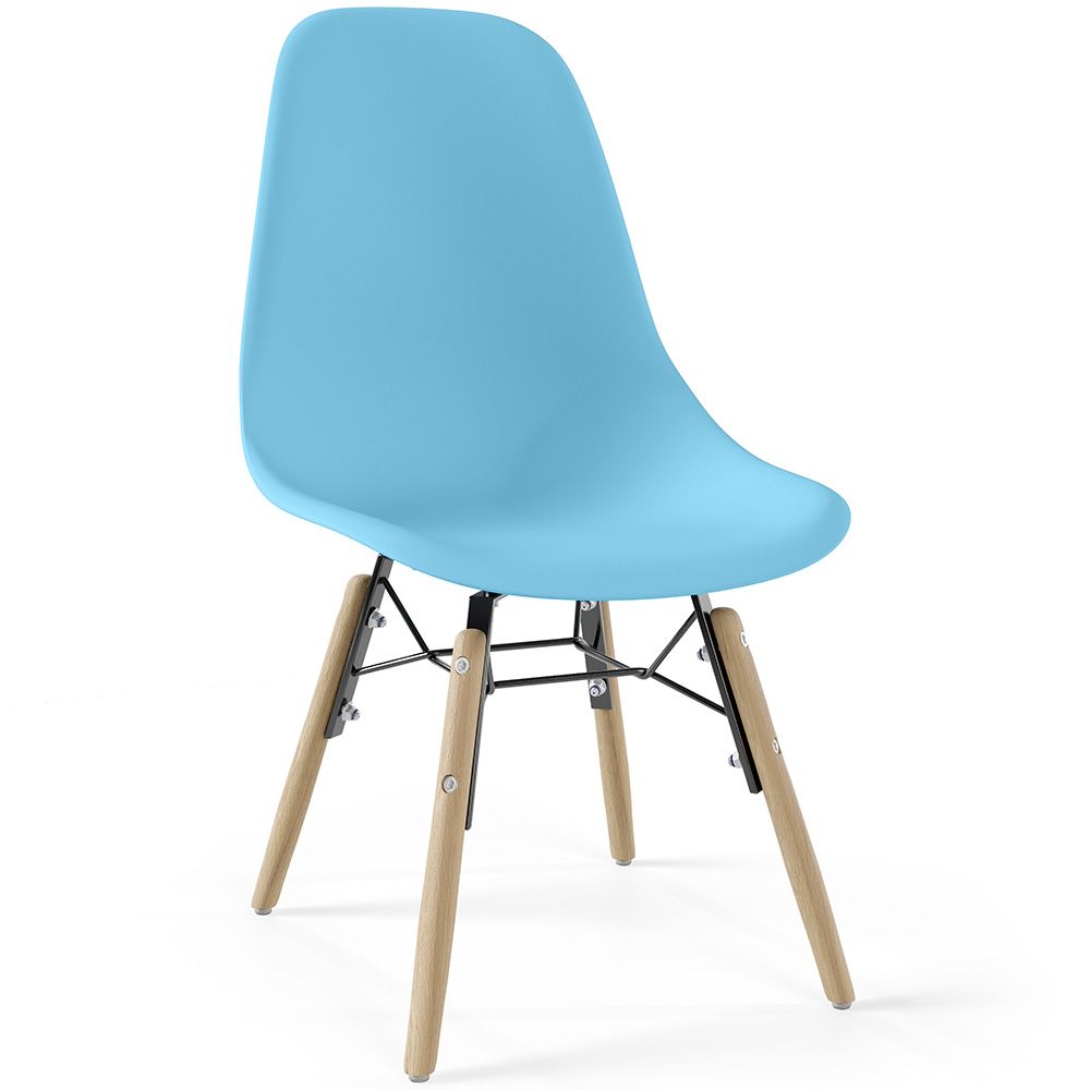 Kinderstuhl - Skandinavisches Design - Holzbeine - Skögur image 8