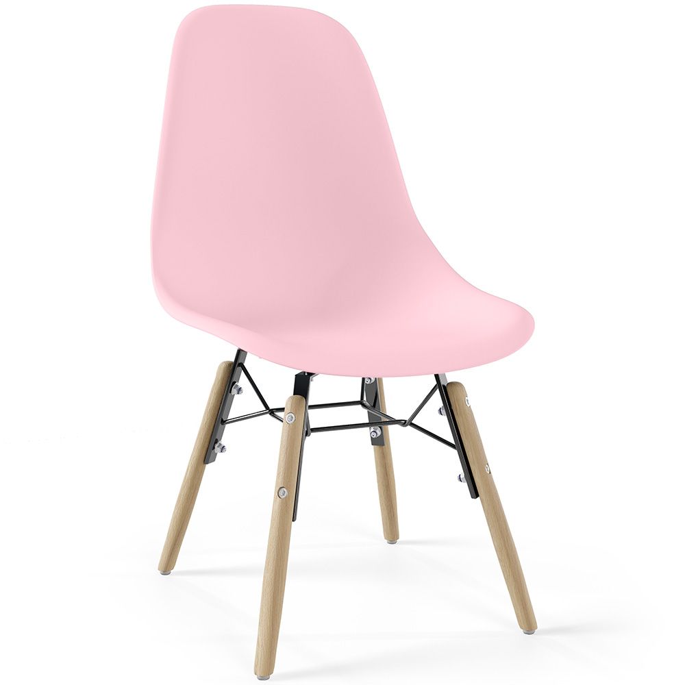 Kinderstuhl - Skandinavisches Design - Holzbeine - Skögur image 8