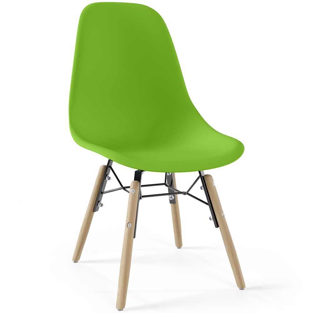 Kinderstuhl - Skandinavisches Design - Holzbeine - Skögur image 8