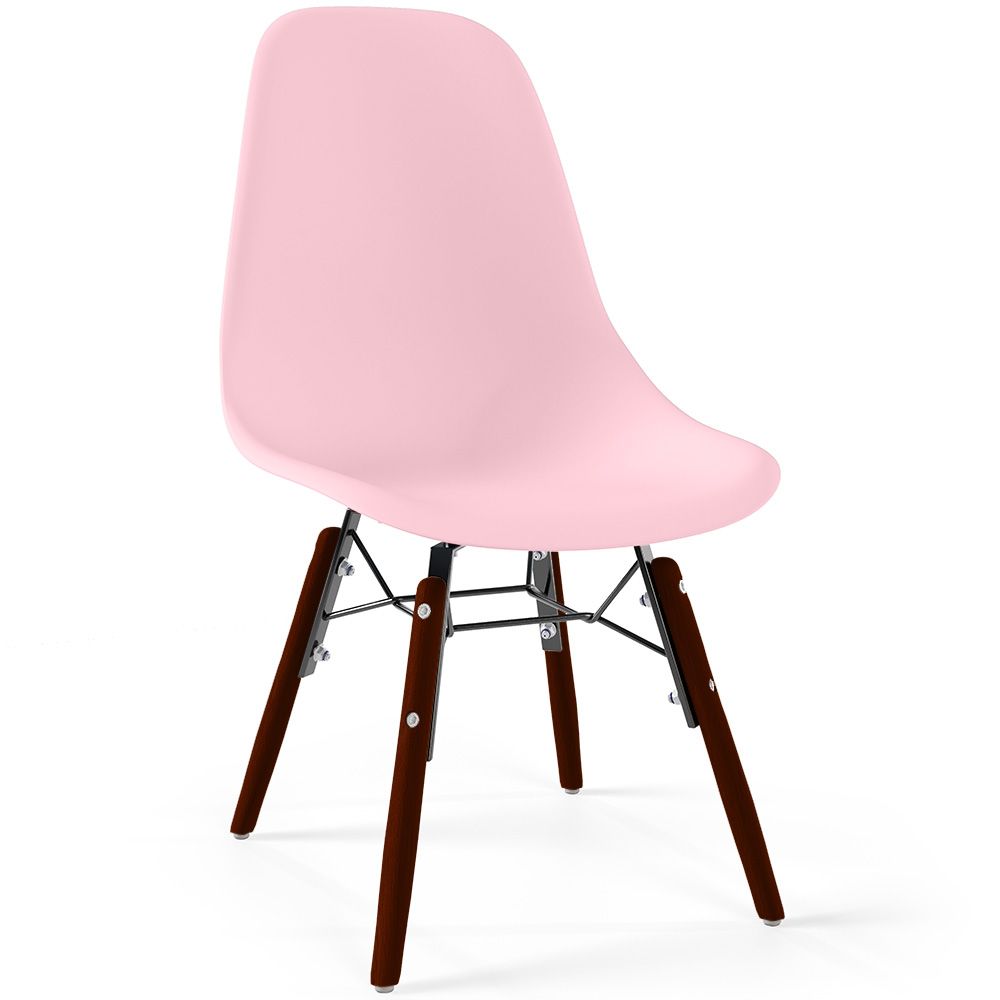 Kinderstühle - Skandinavisches Design - Dunkle Holzbeine - Skögur image 8