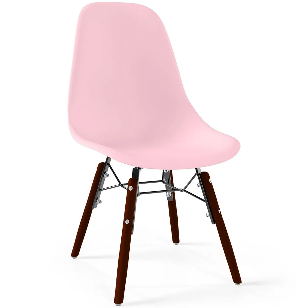 Kinderstühle - Skandinavisches Design - Dunkle Holzbeine - Skögur image 8