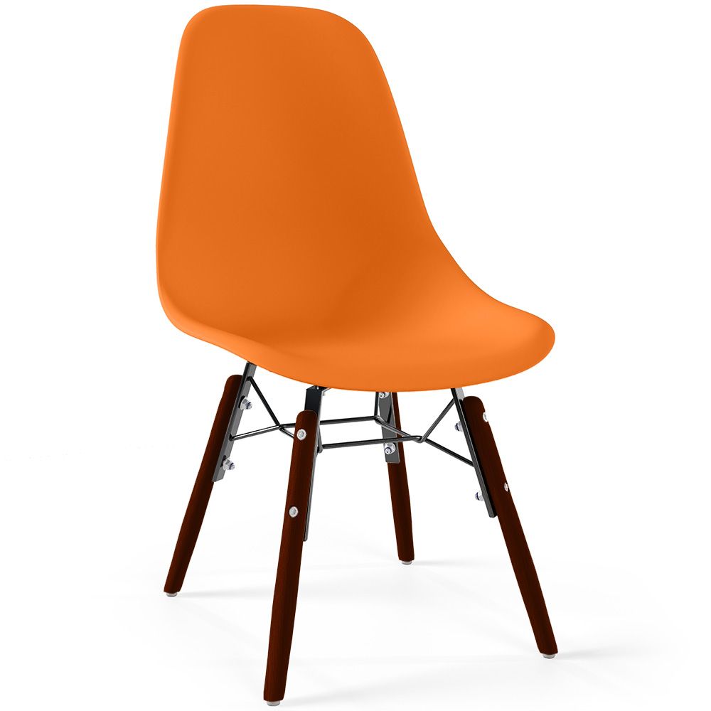 Kinderstühle - Skandinavisches Design - Dunkle Holzbeine - Skögur image 8