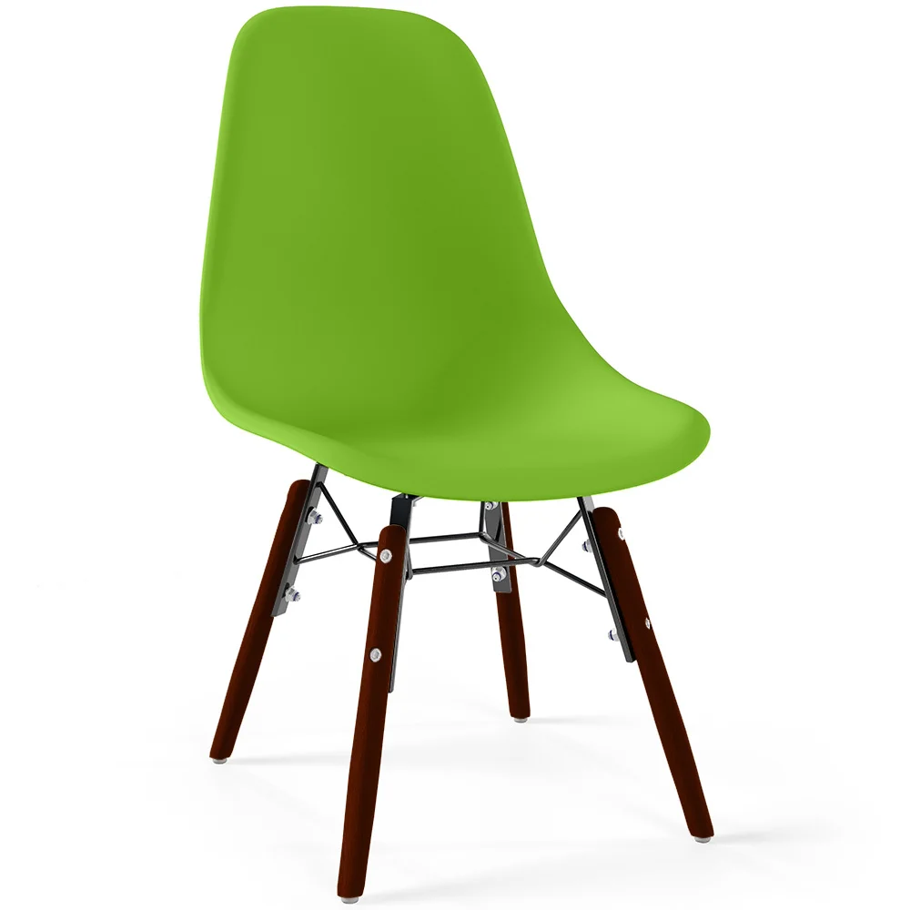 Kinderstühle - Skandinavisches Design - Dunkle Holzbeine - Skögur image 8