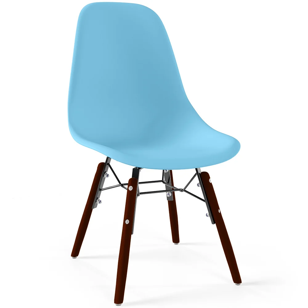 Kinderstühle - Skandinavisches Design - Dunkle Holzbeine - Skögur image 8