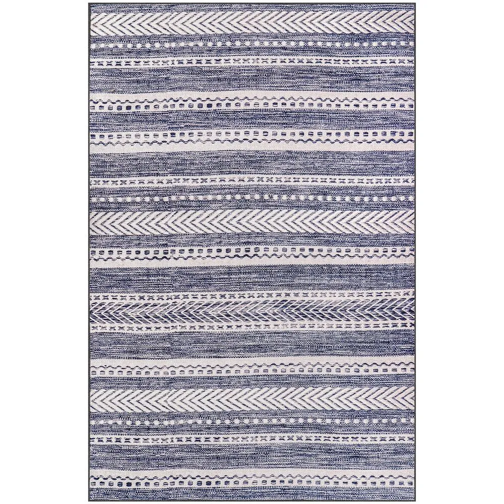 Großer Teppich mit ethnischem Boho-Design - (290x200 cm) - Velour image 8
