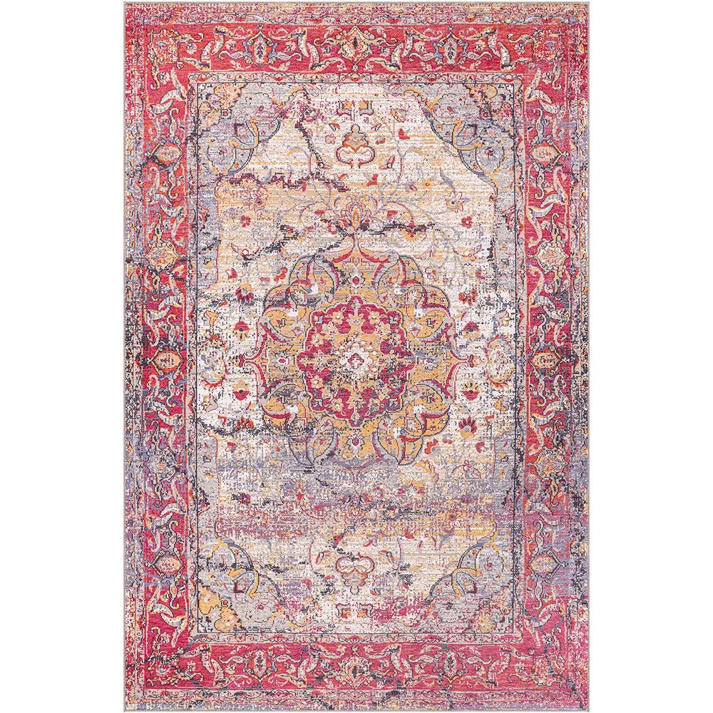 Vintage Orientalischer Teppich - (290x200 cm) - Celandine image 8