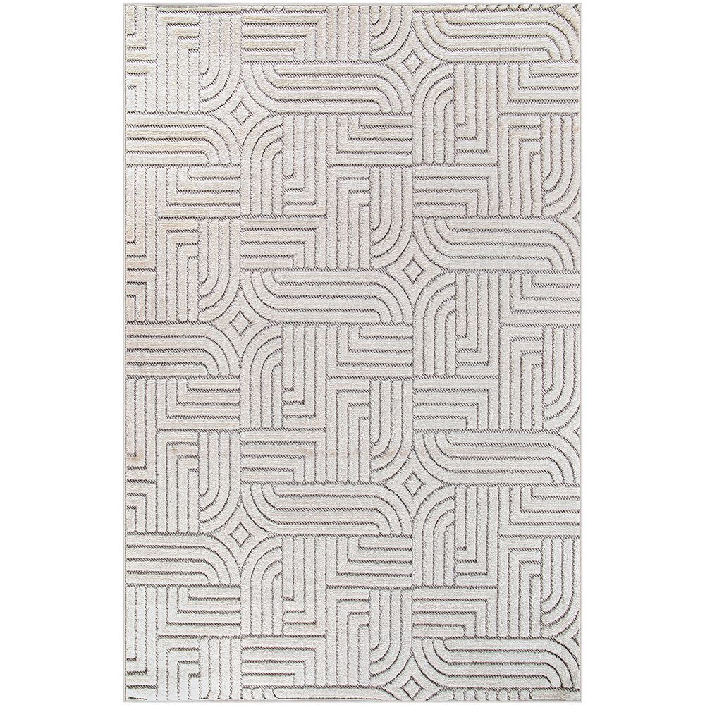 Großer Teppich im Zeitgenössischen Modernen Design - Beige (160x230 cm) - Rosella image 8