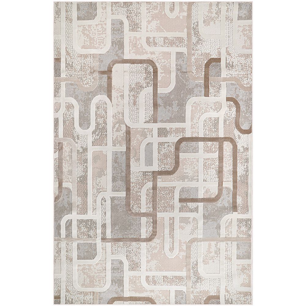 Großer Teppich im Zeitgenössischen Modernen Design - Beige (290x200 cm) - Ornate image 8