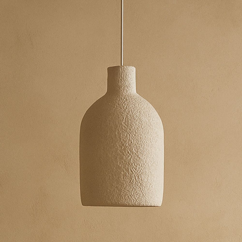 Pendelleuchte - Minimalistisches Design - Steinoptik-Oberfläche - Sinur II image 8