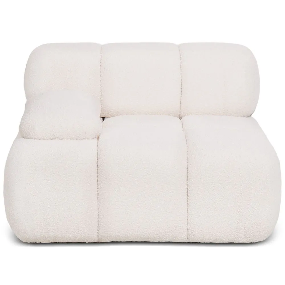 Rechter Ecksesssel - Bezogen Mit Bouclé-Stoff - Kombinierbar Mit Modularsofa Bianca image 8