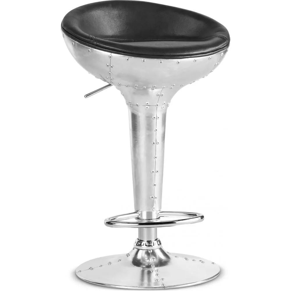 Runder Metallhocker - Aviator Style - 90cm - Aviator image 8