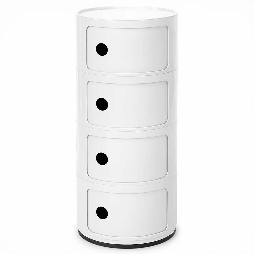 Kunststoff Aufbewahrungstruhe - 4 Schubladen - Moderner Glänzender Organizer - New Caracas 4 image 8