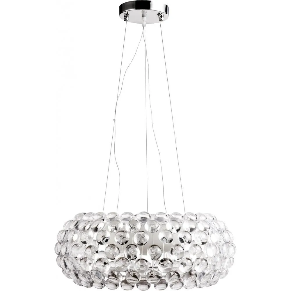 Deckenlampe - Kristallglas Kugel Pendelleuchte - 35cm - Savoni image 8