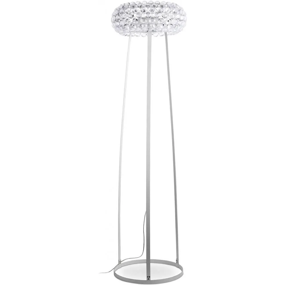 Stehlampe - Wohnzimmerlampe mit Kristallknöpfen - Savoni image 8