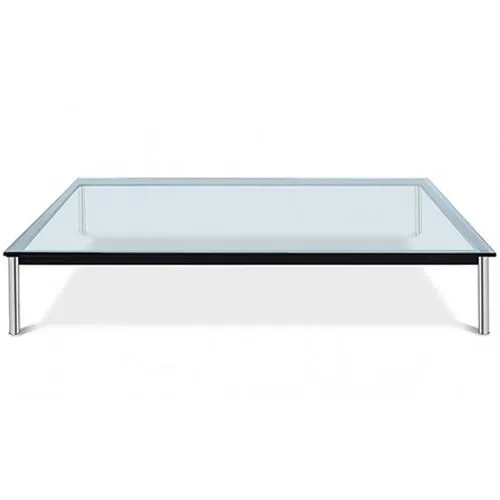 Quadratischer Couchtisch - Glas - 120 cm - Kart image 8