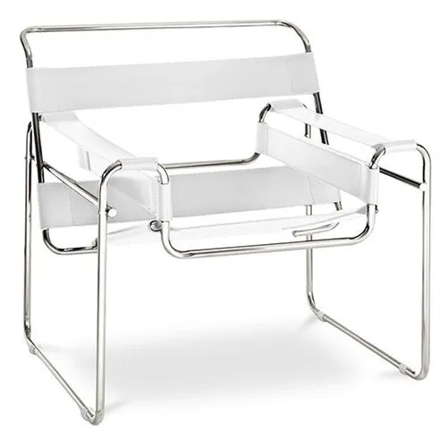 Loungesessel - Leder und Metall - Ivan image 8