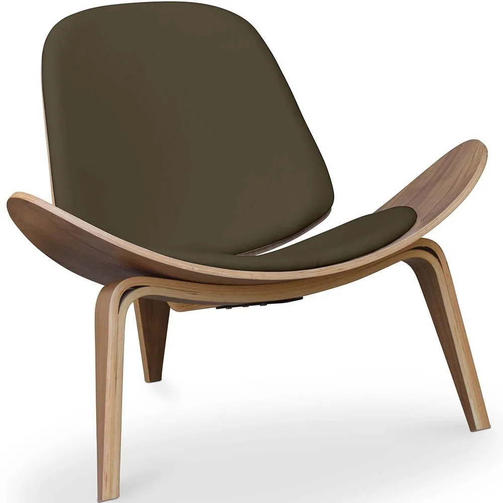 Designer-Sessel - Skandinavischer Sessel - Kunstlederbezug - Lucy image 8