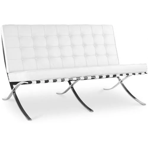 Sofa mit Lederbezug - 2-Sitzer - Town  image 8