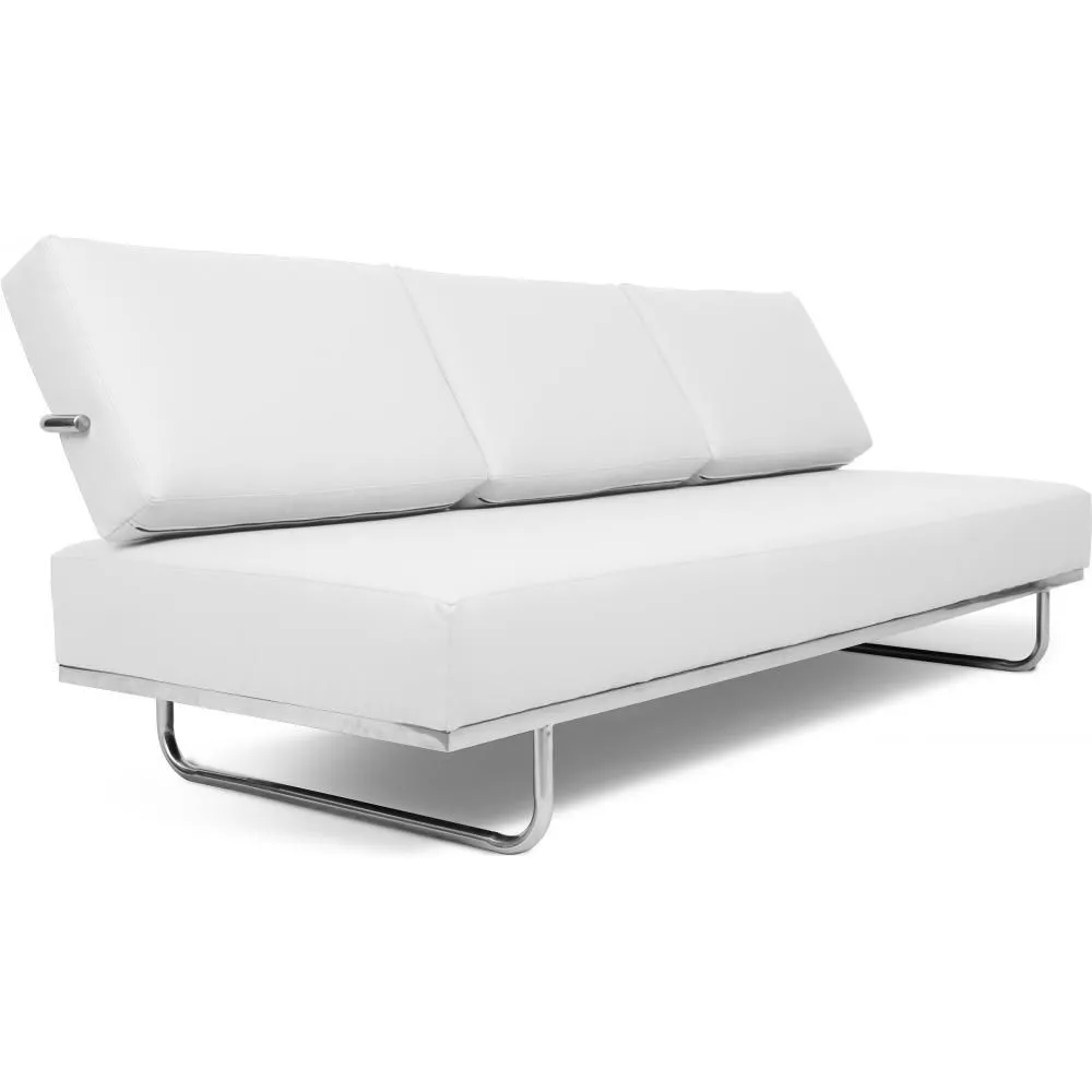 Schlafsofa mit Kunstlederbezug - 3-Sitzer - Kart image 8
