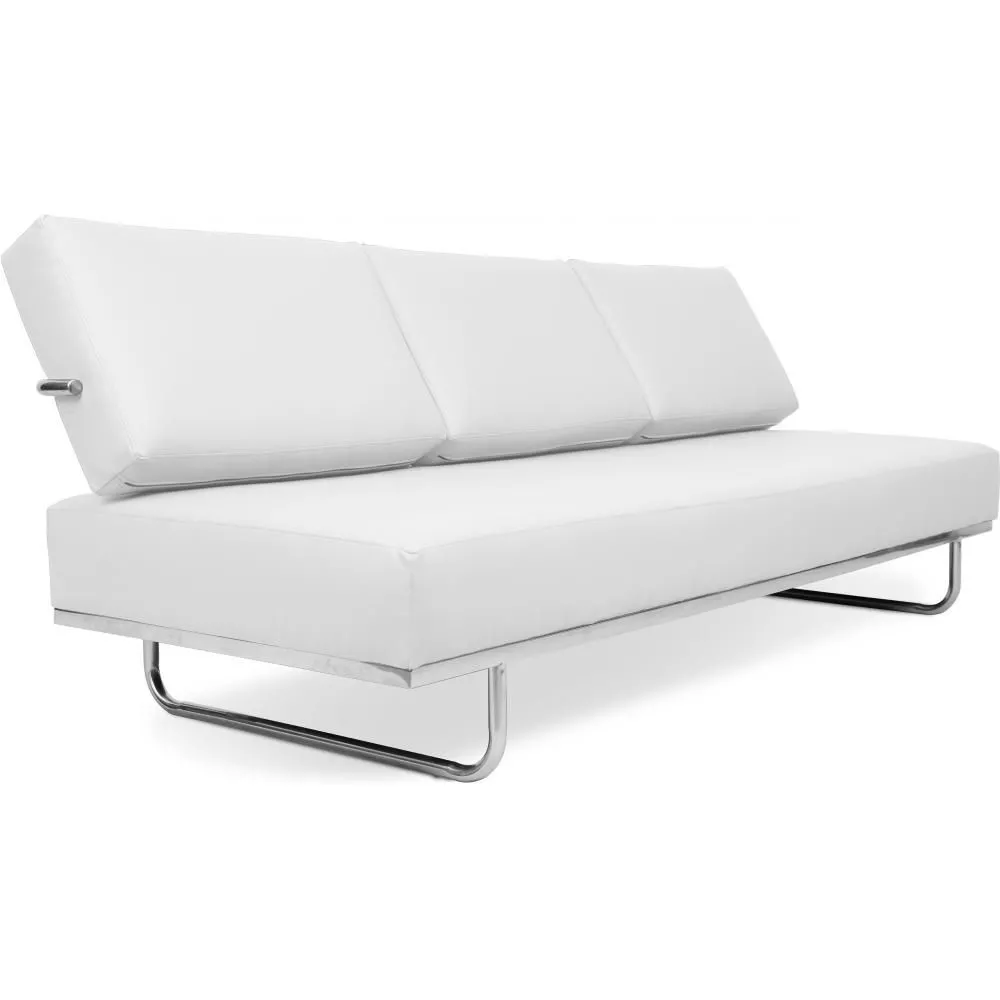 Schlafsofa mit Lederbezug - 3-Sitzer - Kart image 8
