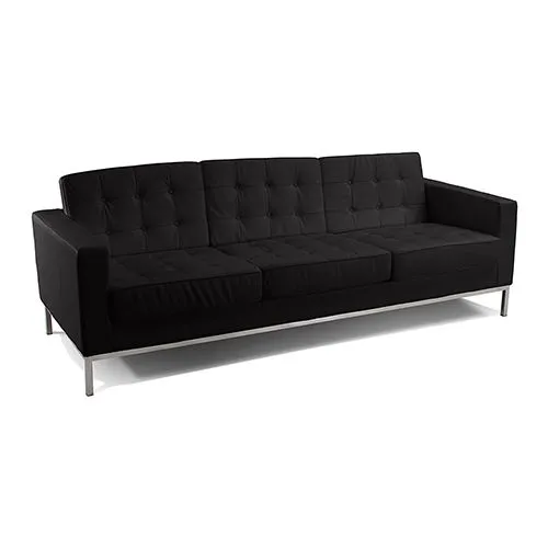 Sofa mit Kunstlederbezug - 3-Sitzer - Konel image 8