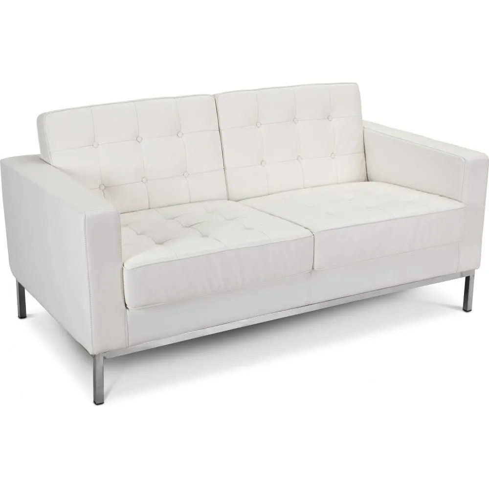 Sofa mit Kunstlederbezug - 2-Sitzer - Konel image 8
