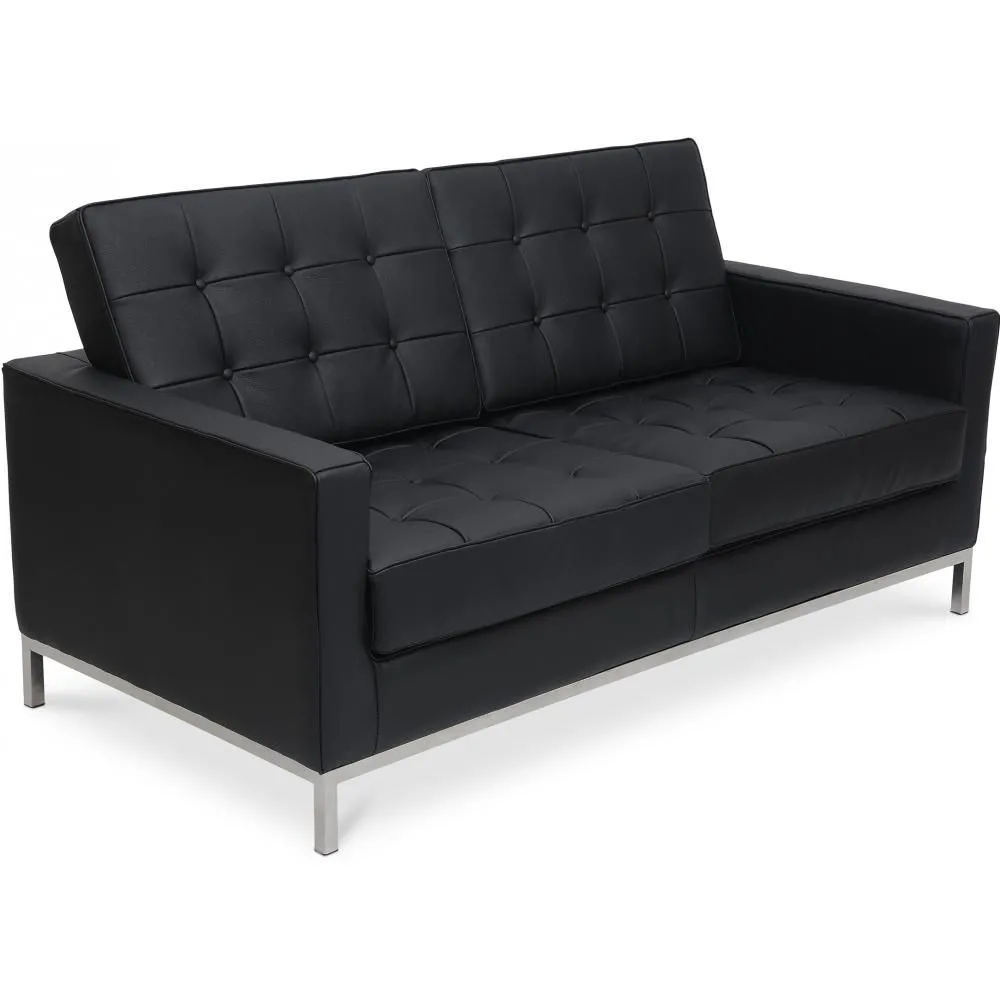 Sofa mit Lederbezug - 2-Sitzer - Konel image 8