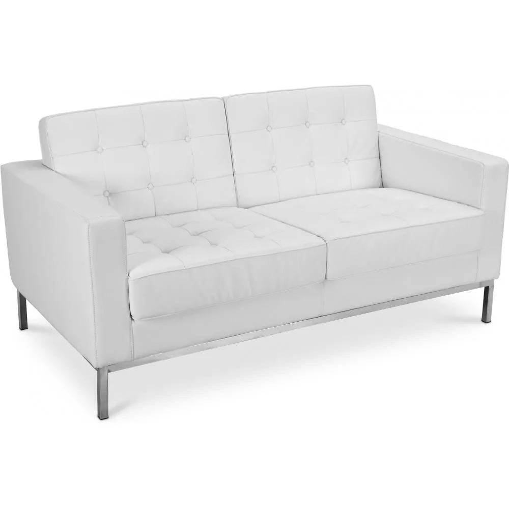 Sofa mit Lederbezug - 2-Sitzer - Konel image 8