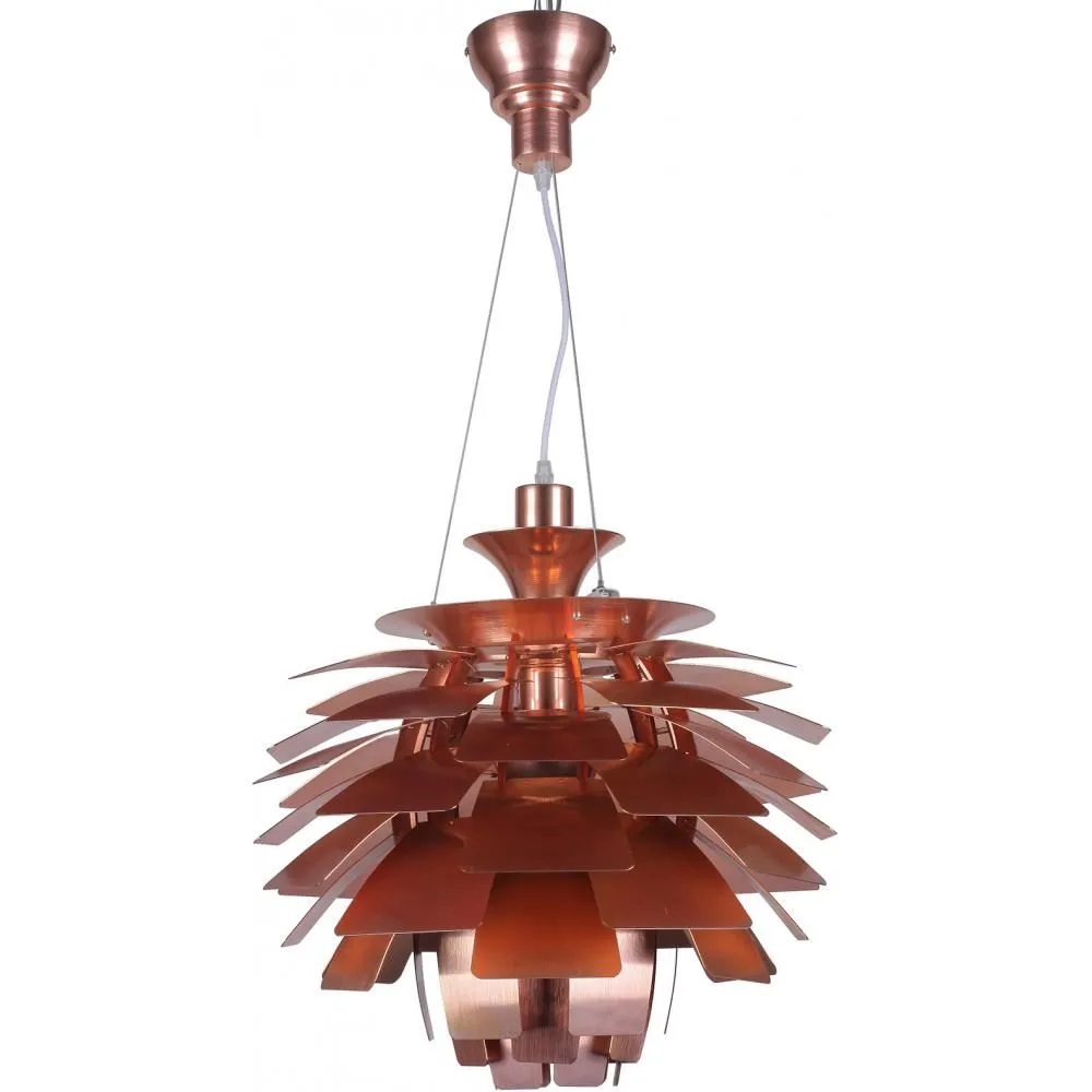  Bronze-Deckenlampe - Pendelleuchte im Artischocken-Design - Klein - Atrich image 8