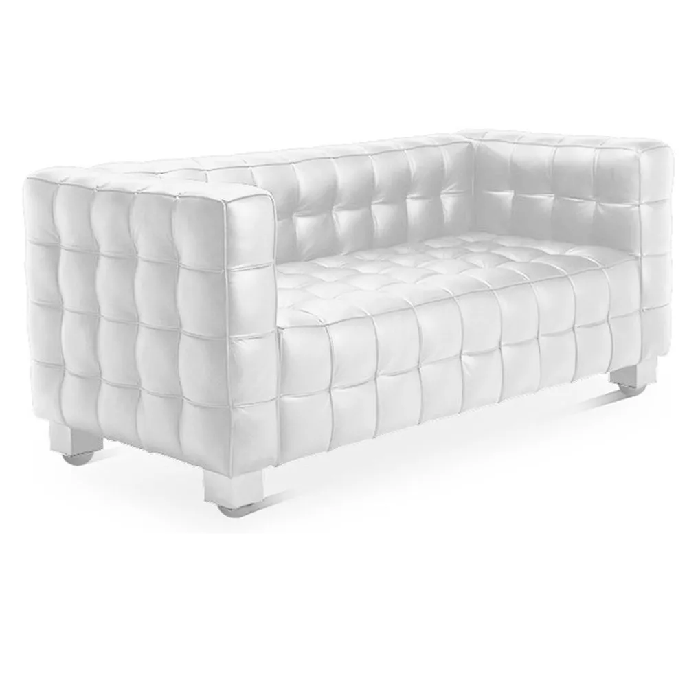 Sofa mit Kunstlederbezug - 2-Sitzer - Nubus image 8