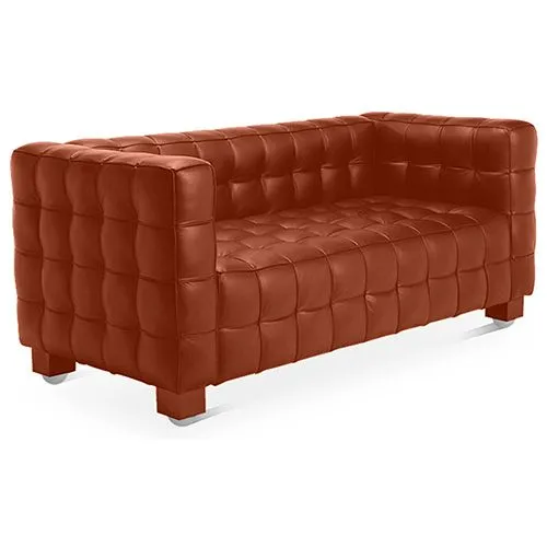 Sofa mit Kunstlederbezug - 2-Sitzer - Nubus image 8