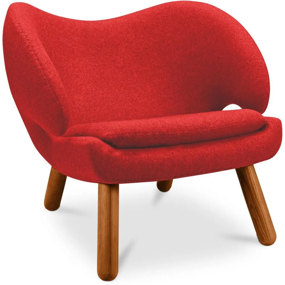 Stoffbezogener Sessel - Skandinavisches Design - Pelitano image 8