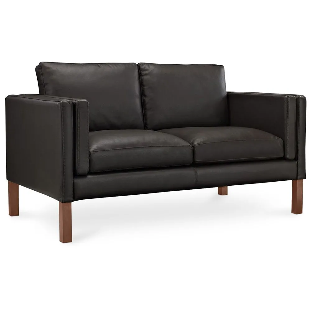 Sofa mit Lederbezug - 2-Sitzer - Mordecai image 8
