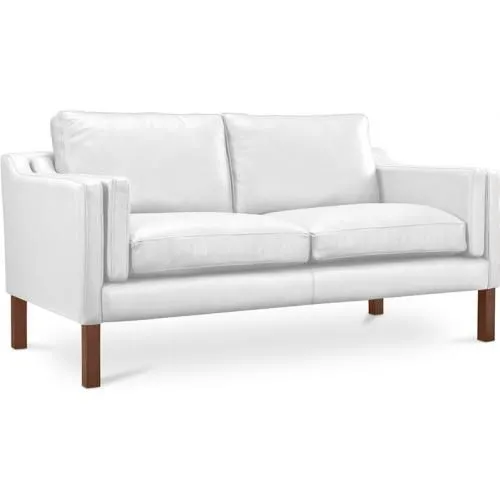 Sofa mit Kunstlederbezug - 2-Sitzer - Chaggai image 8