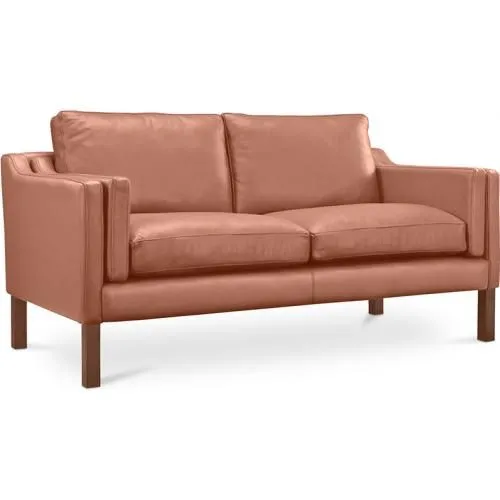 Sofa mit Kunstlederbezug - 2-Sitzer - Chaggai image 8