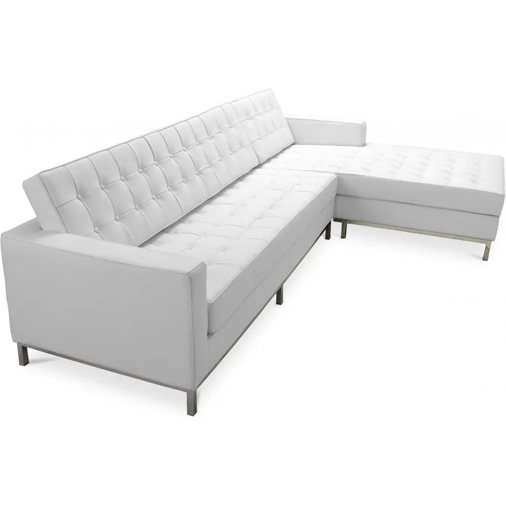Design Chaiselongue - Lederbezug - Rechts - Sama image 8
