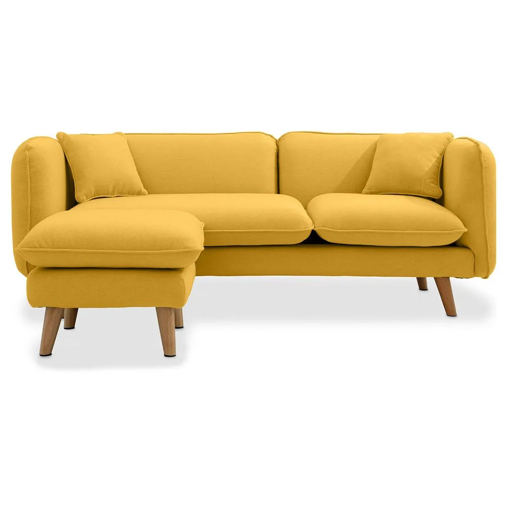 Lounge Chair aus Leinen - Skandinavischer Stil - Vriga image 8