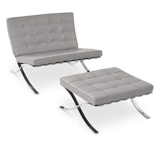 Designer Sessel mit Fußstütze - Bezug aus Kunstleder - Town image 8