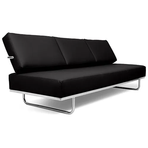Schlafsofa mit Kunstlederbezug - 3-Sitzer - Kart image 8
