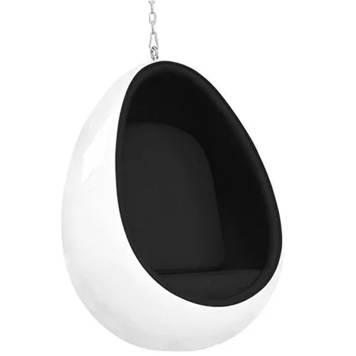 Hängender Sessel im Ei-Design - Bezogen mit Stoff - Eny image 8