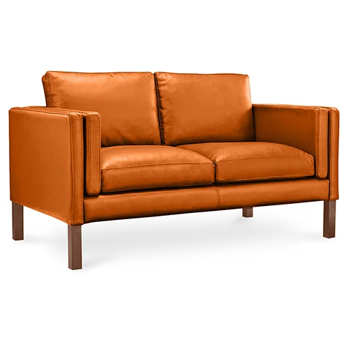 Sofa mit Kunstlederbezug - 2-Sitzer - Mordecai image 8