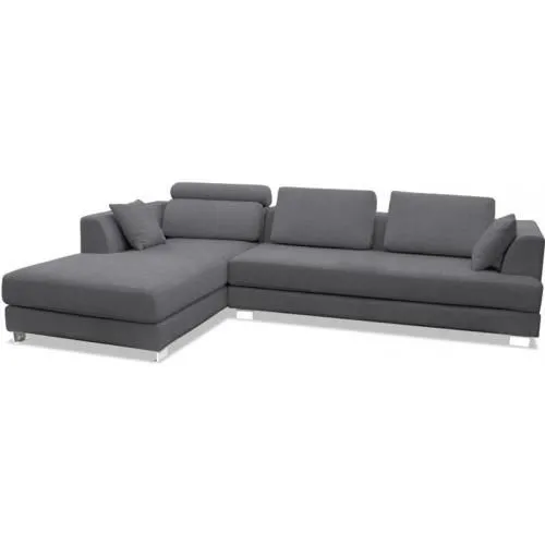 Chaiselongue mit 3 Sitzen - Bezogen mit Stoff - Boretti image 8
