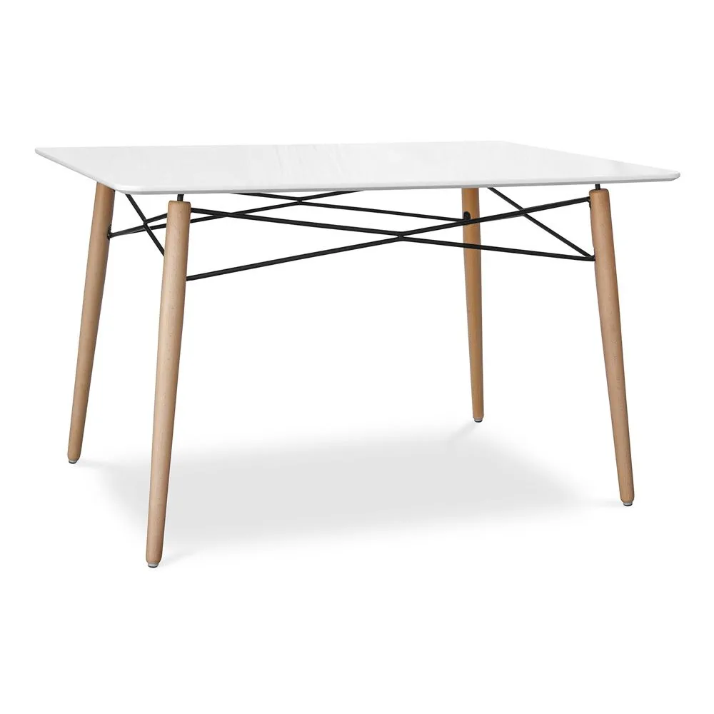 Rechteckiger Esstisch - Skandinavisches Design - Holz - 110 x 80 cm image 8