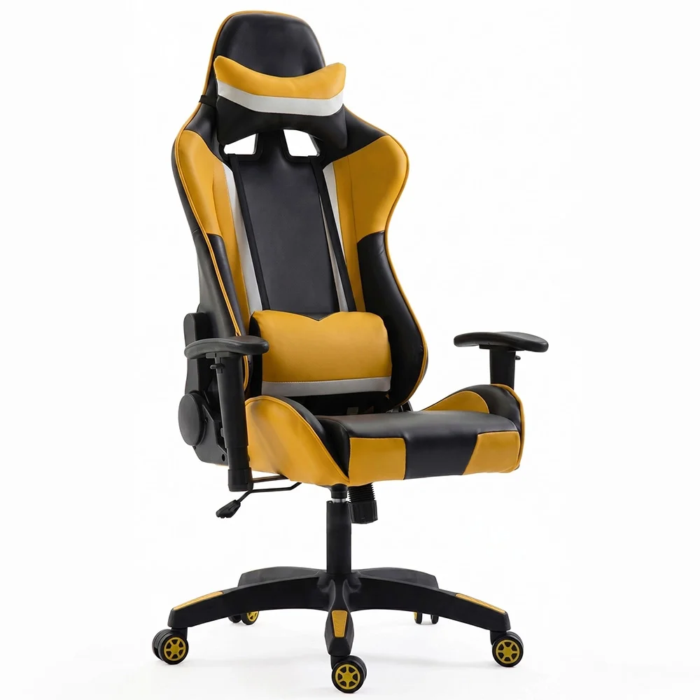Bürostuhl mit Armlehnen - Schreibtischstuhl mit Rollen - Gamer - Guy image 8