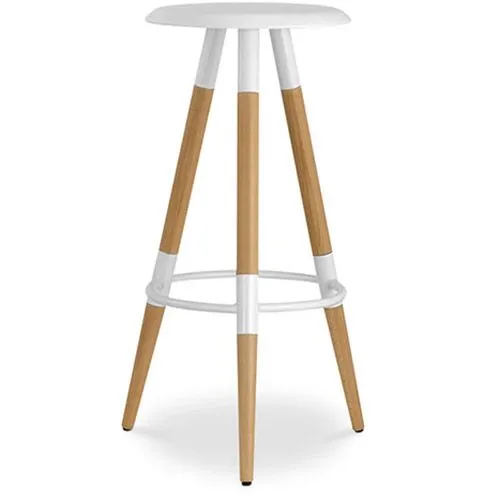 Barhocker aus Holz - Skandinavisches Design - Matu image 8